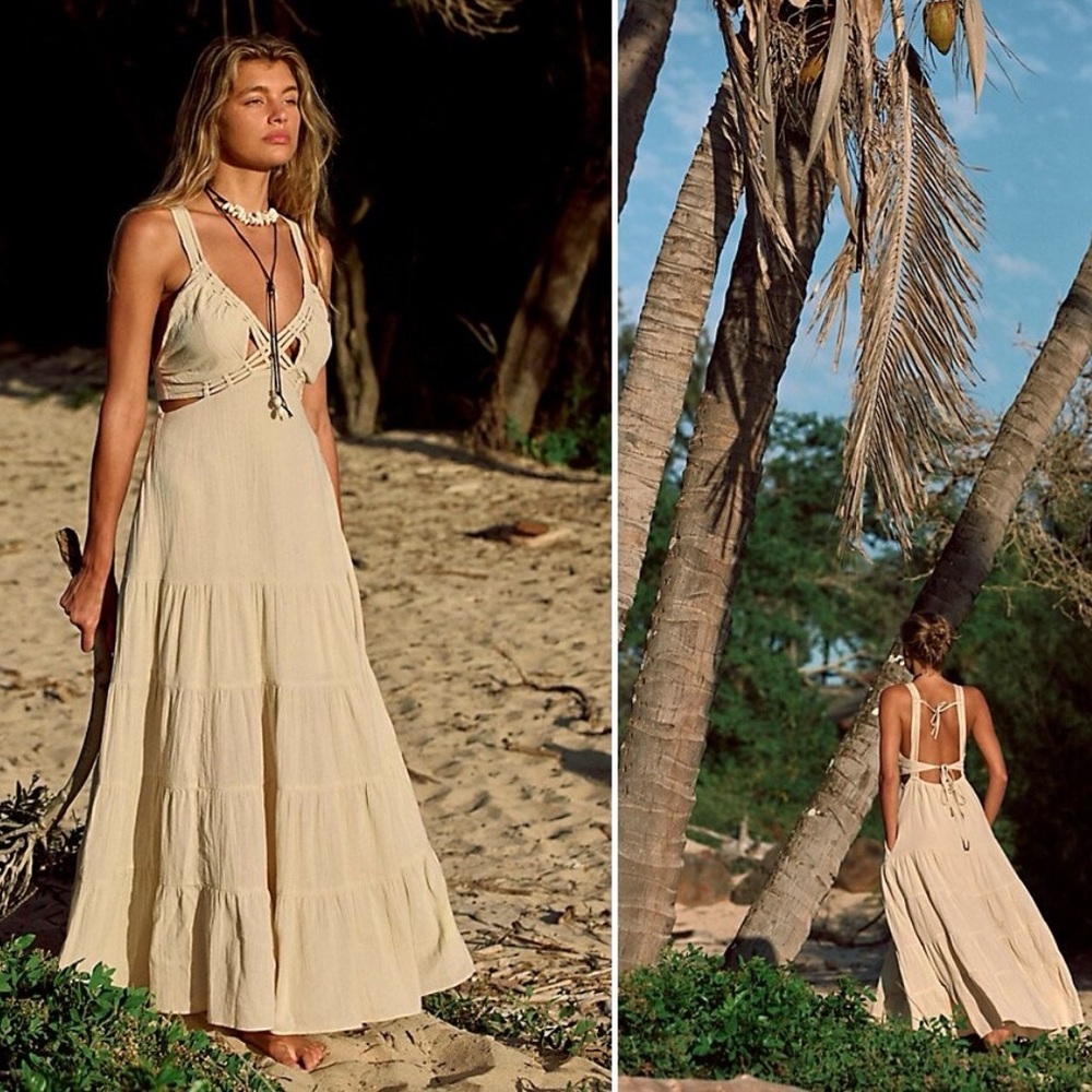 Free People Auralie Maxi NWOT